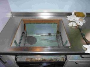 油汚れ掃除完了