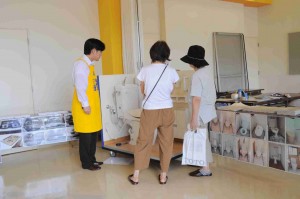 やはりトイレの前で・・・