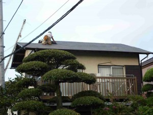 ライナールーフ張り完成