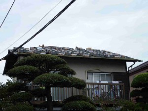 瓦上げ