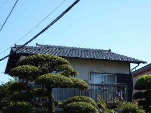 いぶし和瓦葺替え完成：全様