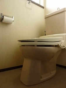 既存のトイレです。