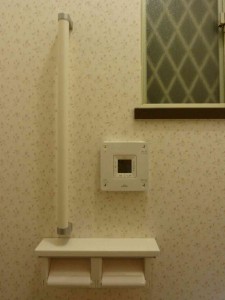リモコンはこの位置で