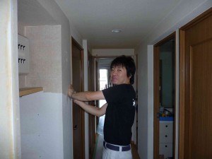 吉野君最終日。