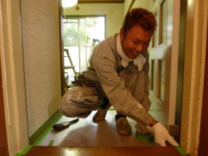 塗装の米本で～す。