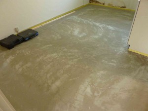 ＣＦ下地２回目作業
