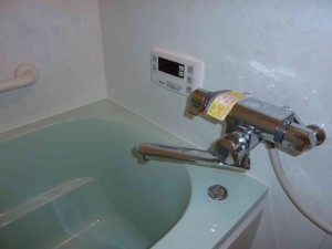 特注の定量止水水栓。