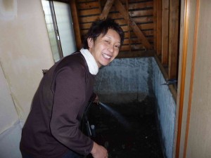 防蟻担当の山本で～す。