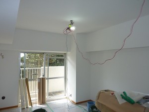 リビング壁紙終わり。