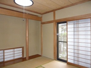 和室も・・・。