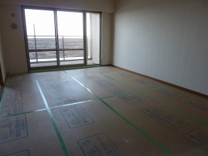 リビングも。
