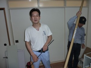 タカラさんの施工担当者。