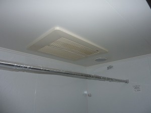 東京ガス：バス乾燥機取付完了。