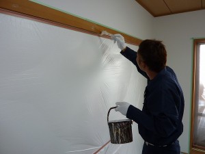 塗装担当の米本君です。