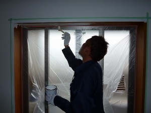 ちょっと塗るつもりが・・・。