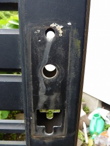 この部分が壊れて・・・。