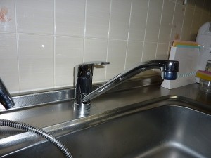 ＴＯＴＯ社製キッチン水栓金具。