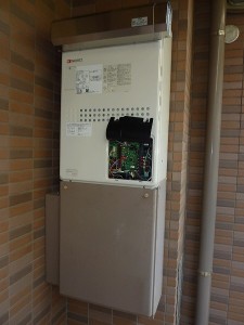 試運転作業中。