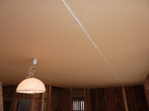 元々の和室方向の天井下地。