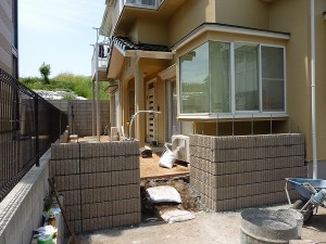 今日は、門扉の。。。