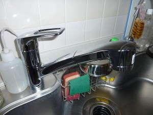 エコ節水蛇口。