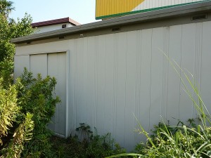 ５．２m×２．８mの倉庫。