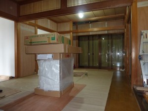 畳をフローリングに。。。