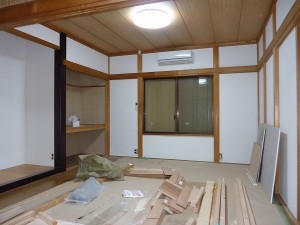 １階和室は。。。