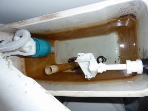 古い便器でしたので。。。
