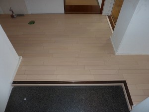 防音フロア工事完成。