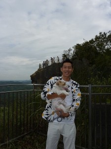 愛犬を連れて。。。