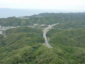 千葉は向こうの方なんだね。