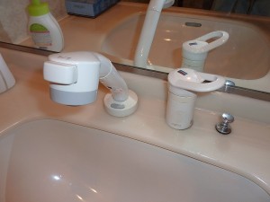 既存もＴＯＴＯシャワー水栓。