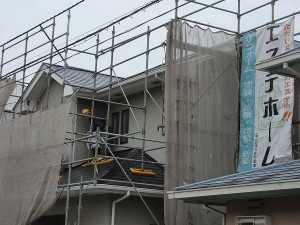 キチンと表面が乾燥したので。