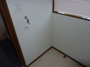 ワンタッチ水栓へ交換済み。